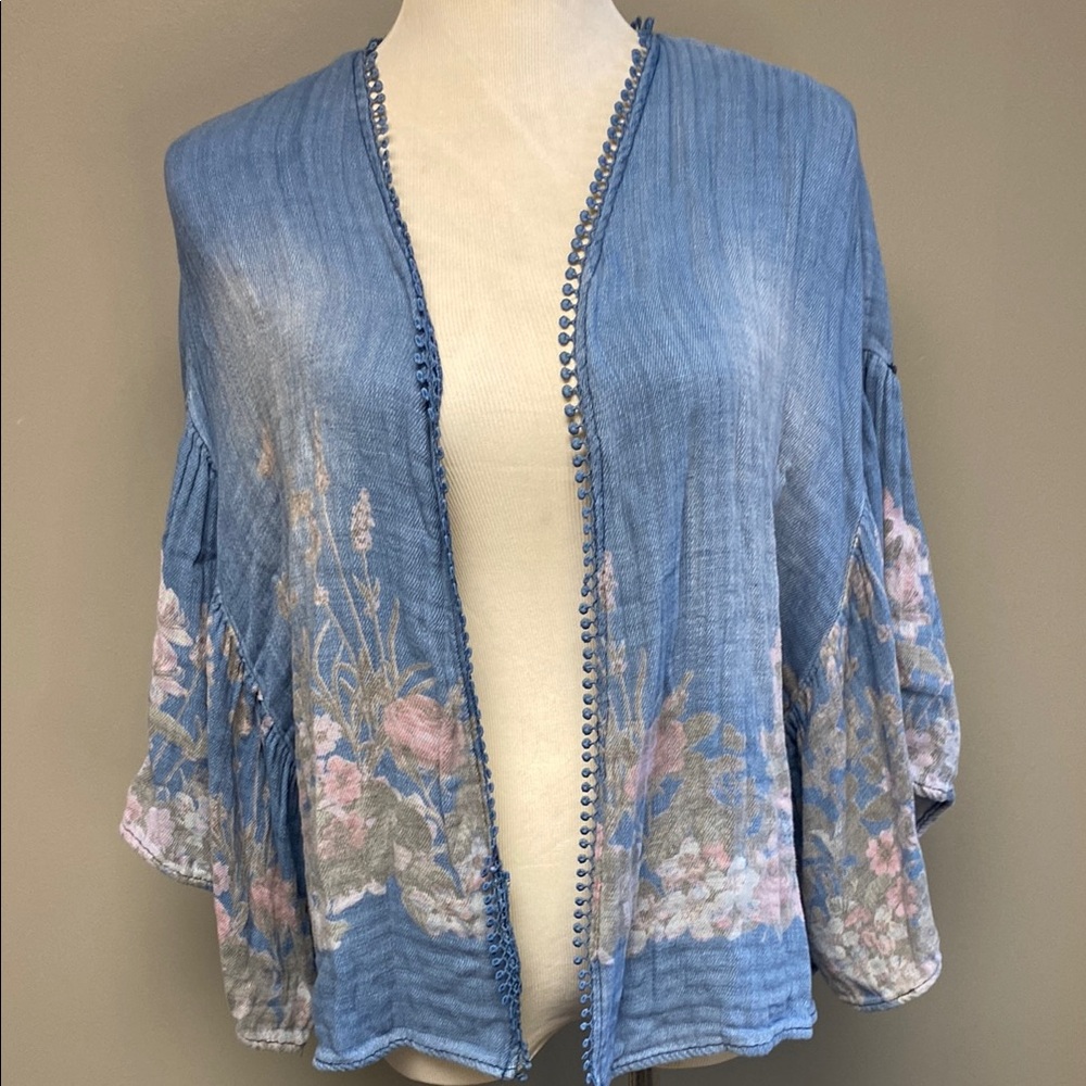 Skylar + Jade Light Blue Kimono